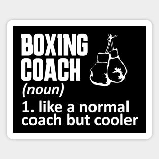 boxing coach Magnet